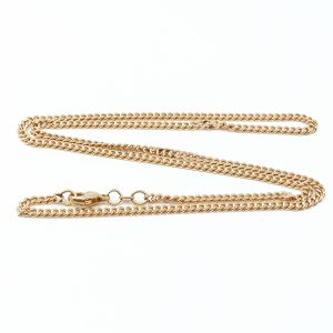 Halskedja Pansar Guld 18K 15,6g Längd 50,5cm Bredd 2mm