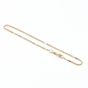 Armband Venezia Guld 18K 2,2g Längd 19cm Bredd 1mm