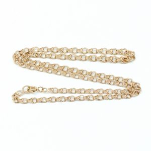 Halskedja doserad Bismarck Guld 18K 10,5g Längd 44,3cm Bredd 3,5mm