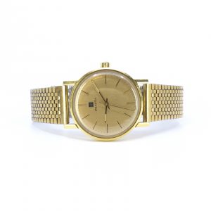Armbandsur Zenith Guld 18K Boett 33mm Längd 19-23cm - Gravyr & Defekt