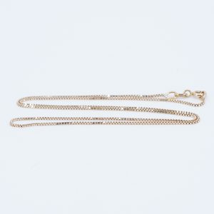 Halskedja Venezia Guld 18K 2,3g Längd 39,6cm Bredd 1mm