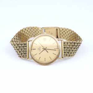 Armbandsur Omega Guld 18K Längd 20-21cm Boett 32,5mm tot 62,2g