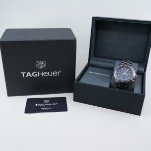 Armbandsur Tag Heuer Formula 1 Stål Boett 43mm Quartz Datum Längd 20,5cm med box och certifikat