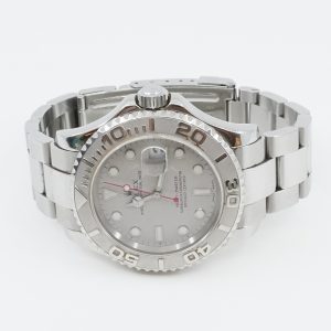Armbandsur Rolex Yacht-Master I Stål Boett 40mm med nagg Automatisk Datum Längd 17cm med tillbehör