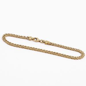 Armband Guld 18K 4g Längd 18,5cm Bredd 3mm