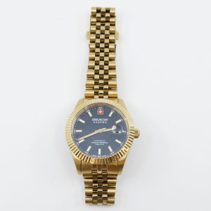 Armbandsur Swiss Military Hanowa Diligenter Stål Boett 41mm Automatisk Längd 18cm Bruksskick med box