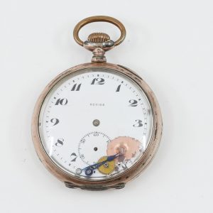 Fickur Revida Silver Boett 50mm Manuell plexiglas, Boettnummer: 59506, (defekt urverk)
