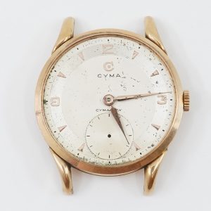 Armbandsur Cyma Guld 18K Boett 37mm Manuell, defekt/går ej