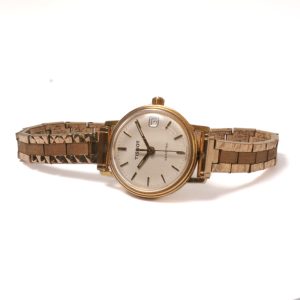Tissot Seastar, damur, 22 mm, kvarts, tickar ej, datum, 18K guld - boett, band i stål, 24,8 gram