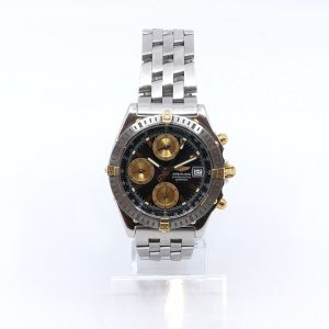 Breitling Chronomat Ø39mm Guld/Stål Chronometre Tachymetre Automat Datum Refnr. B13352