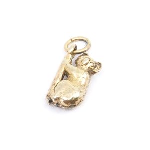 Hänge koala förgyllt silver S830 2g bredd: 7mm höjd: 17mm