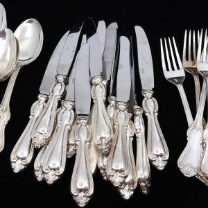 Middagsbestick Olga nysilver GAB 35+1 delar