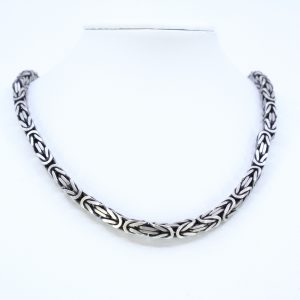 Halskedja Kejsarlänk Silver S925 63,1g Längd 50,6cm Bredd 4,8mm