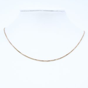 Halskedja Venezia Guld 18K 2,5g Längd 46,5cm Bredd 0,9mm