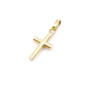 Hänge/berlock Kors Guld 18K 0,2g Bredd 6mm Höjd 11mm