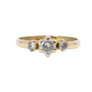 Ring Guld 18K 1g Ø17,75