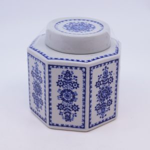 Burk med lock, Arabia, Kismet, höjd 8,5cm