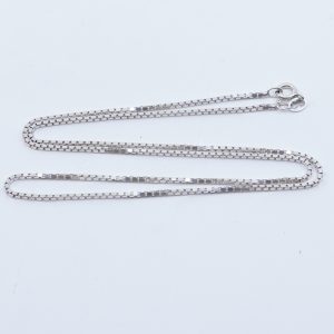 Halskedja Venezia Silver S925 5,5g Längd 49,5cm Bredd 1,5mm